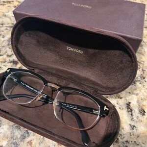 Tom Ford Men's Glasses in Black and Gold